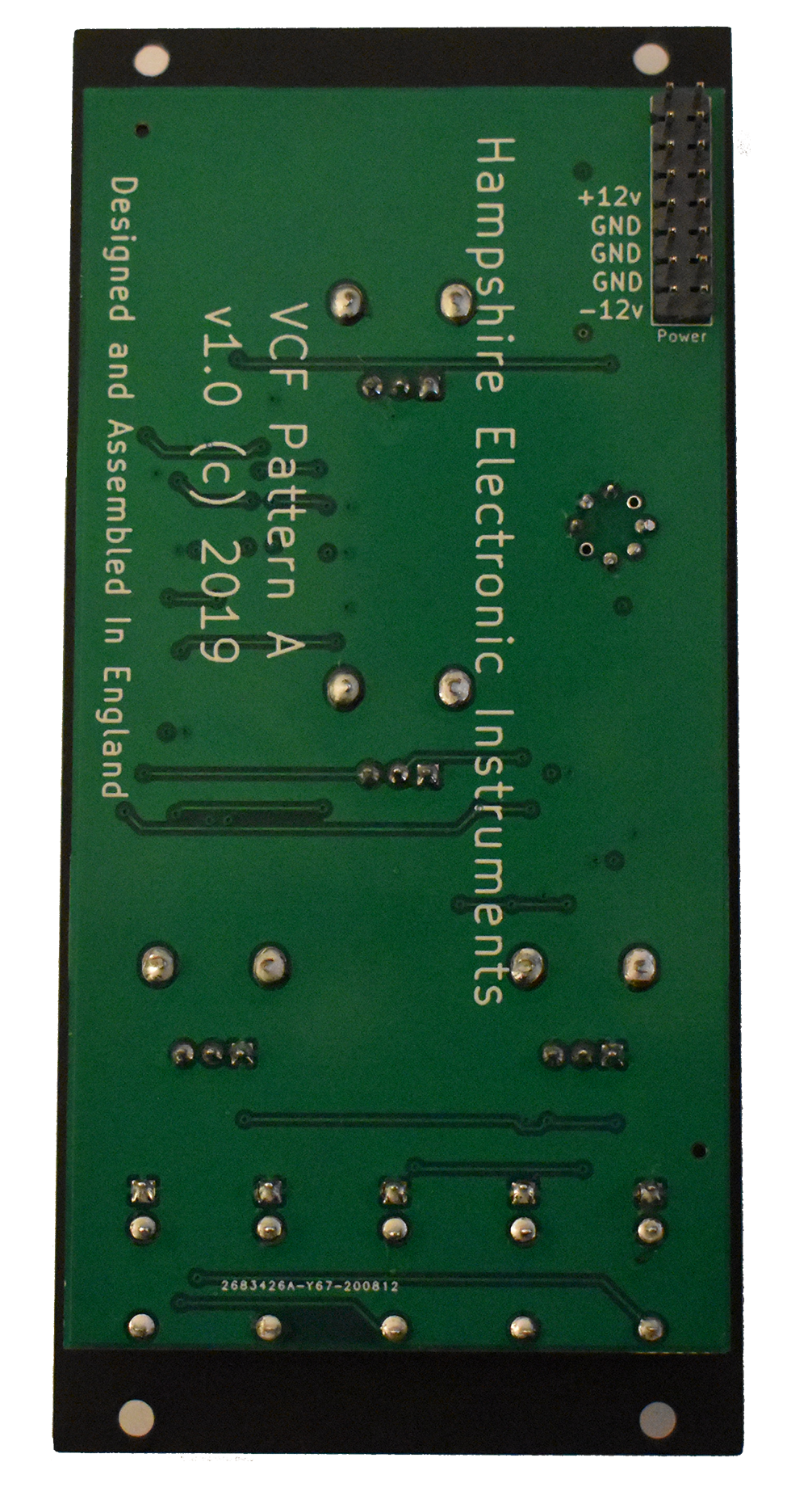 Low Pass VCF - Eurorack Analogue Voltage Controlled Filter Module
