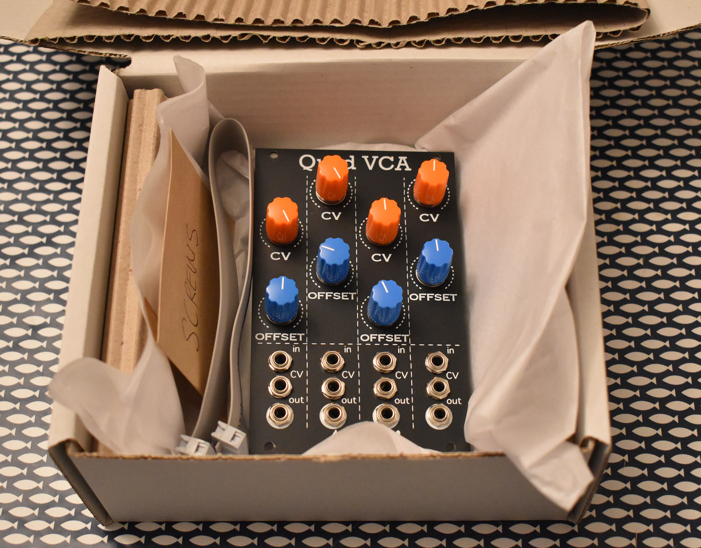 Quad VCA - Eurorack Analogue Voltage Controlled Amplifier