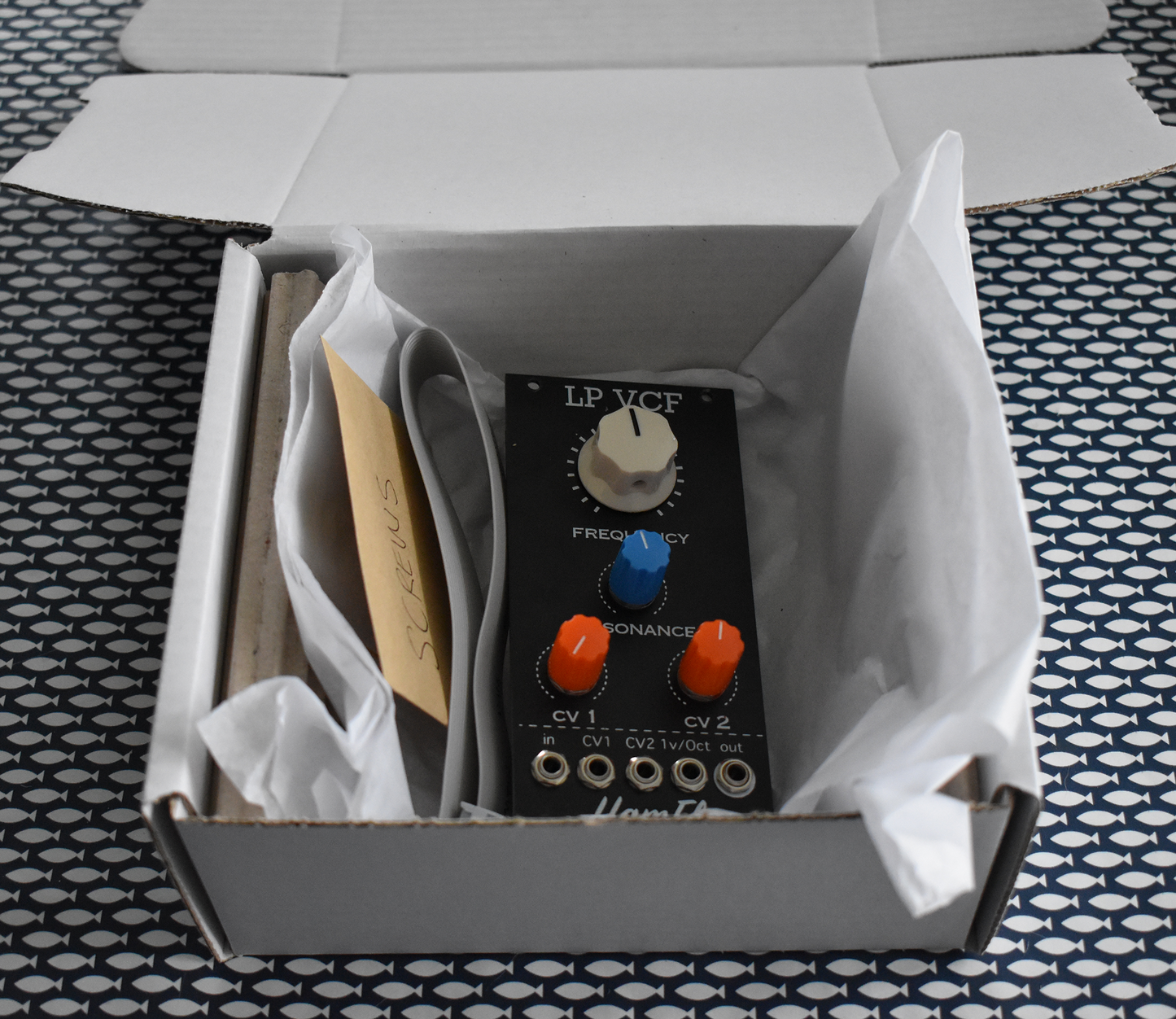Low Pass VCF - Eurorack Analogue Voltage Controlled Filter Module