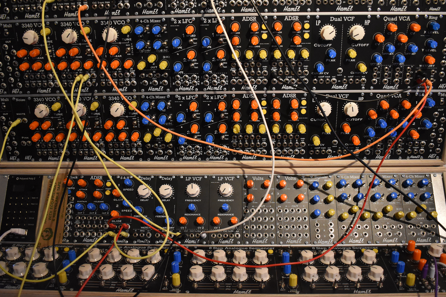 Low Pass VCF - Eurorack Analogue Voltage Controlled Filter Module