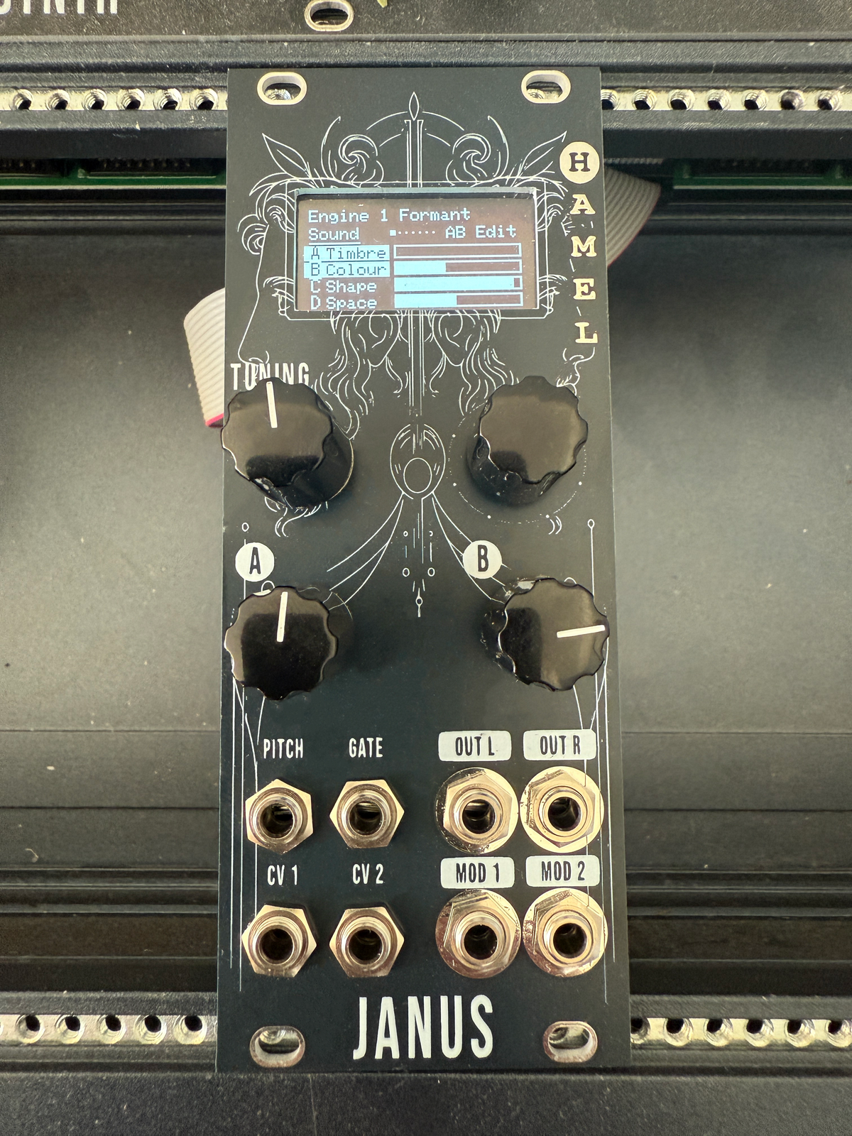 Janus — Dual-Engine Synthesiser Voice · Twelve Engines, Chords, Arpeggiator, Stereo FX