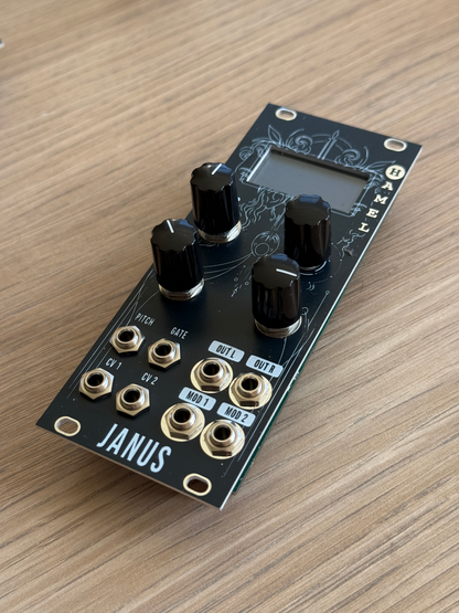 Janus — Dual-Engine Synthesiser Voice · Twelve Engines, Chords, Arpeggiator, Stereo FX