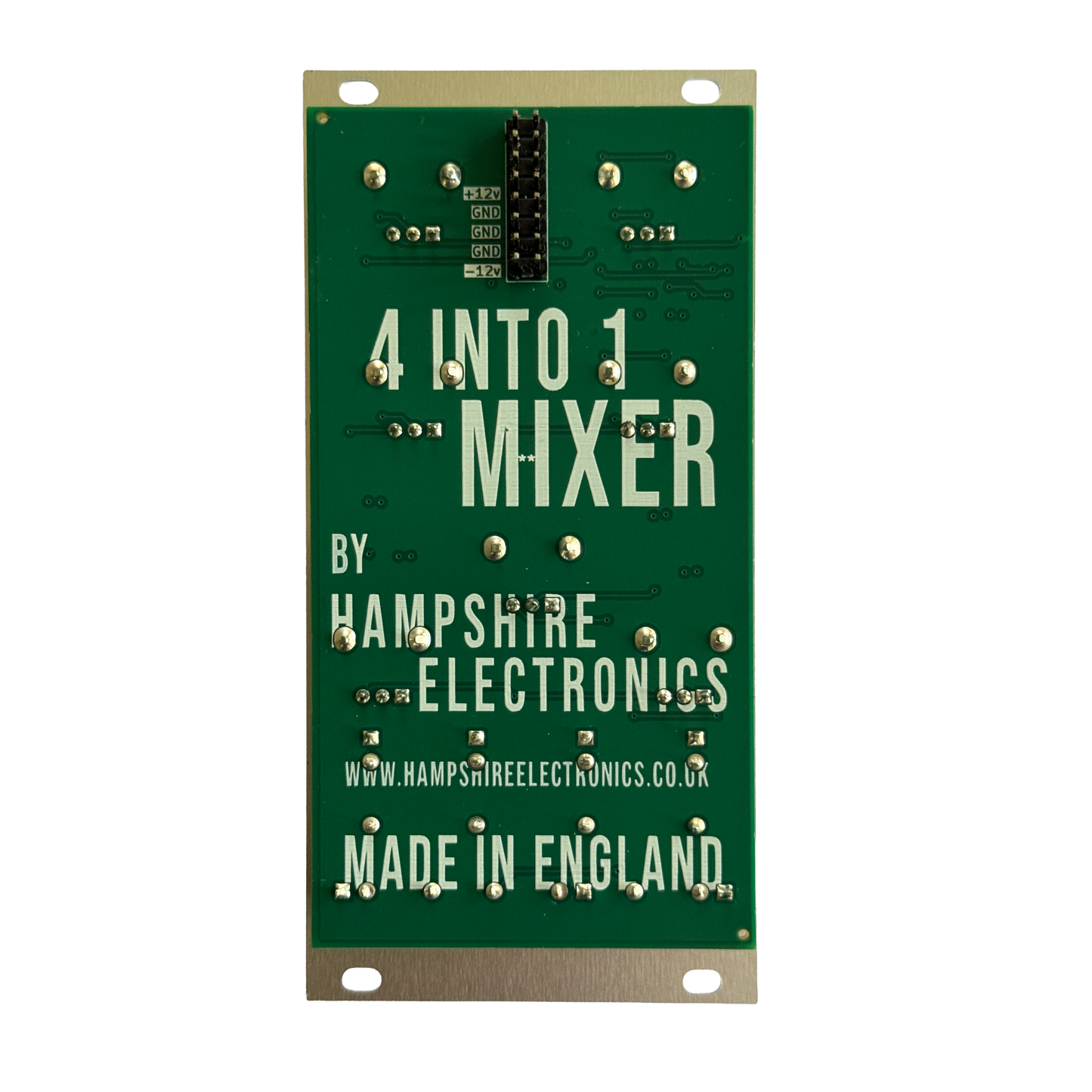 4 Channel Mixer - 4 Input / 3 Output Analogue Mixer Module for Eurorack