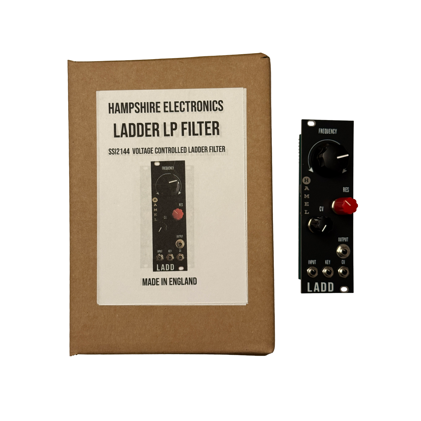 Ladder Filter - SSI2144 Based 4-Pole Analogue Low Pass Ladder Filter Module for Eurorack
