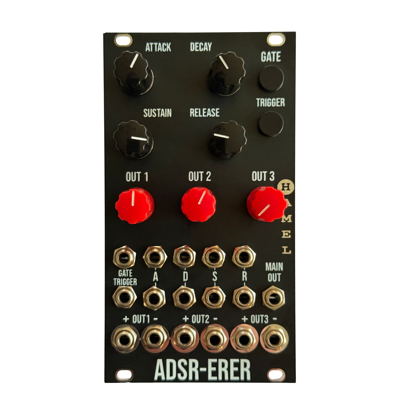 ADSR Envelope – Analogue Full CV ADSR with 3 Outputs for Envelope Shaping in Eurorack