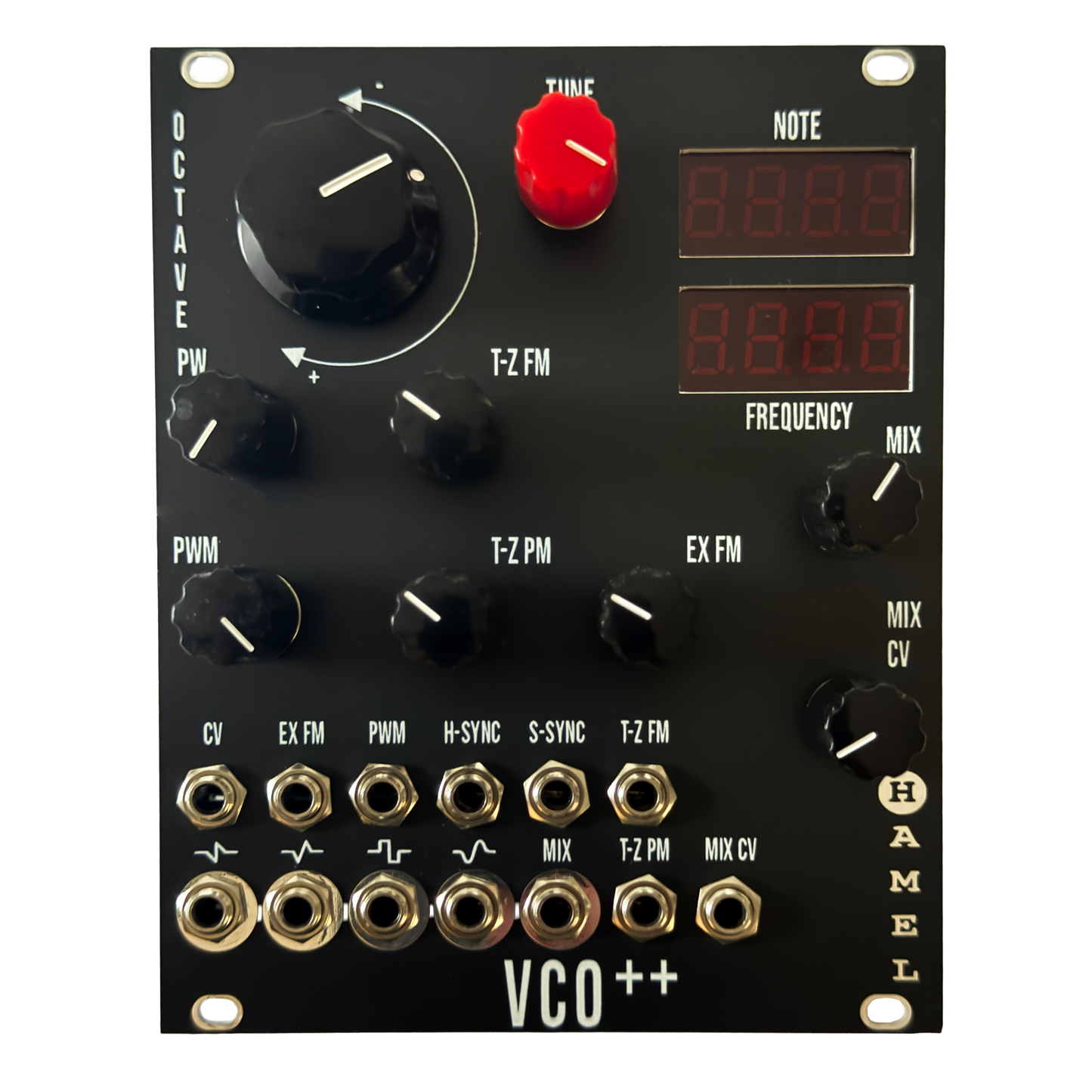 VCO++ — Through-Zero Analog Oscillator for Eurorack