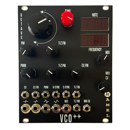 VCO++ — Through-Zero Analog Oscillator for Eurorack