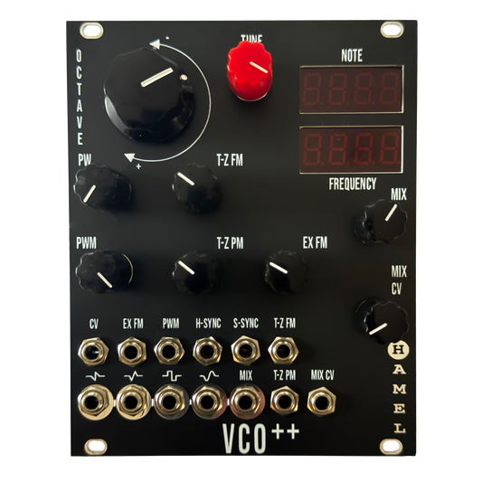 VCO++ — Through-Zero Analog Oscillator for Eurorack