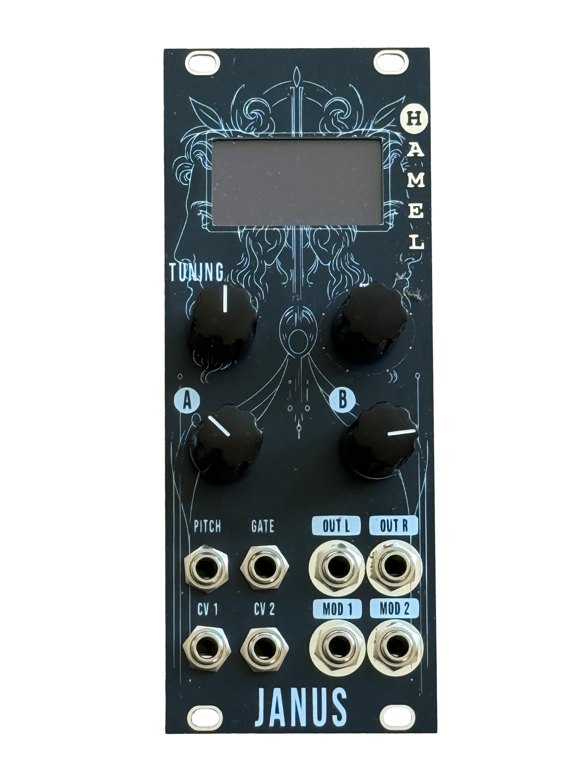 Janus — Dual-Engine Synthesiser Voice · Twelve Engines, Chords, Arpeggiator, Stereo FX