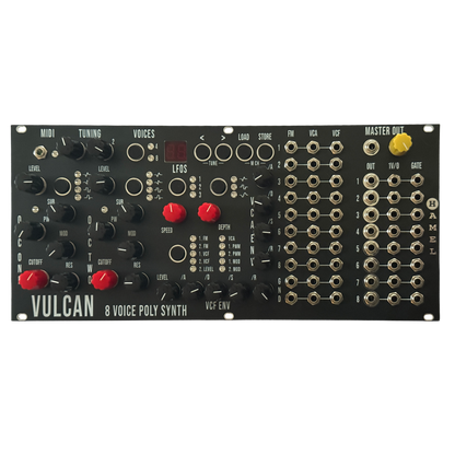 Vulcan — 8-Voice Polyphonic Analog Synth for Eurorack