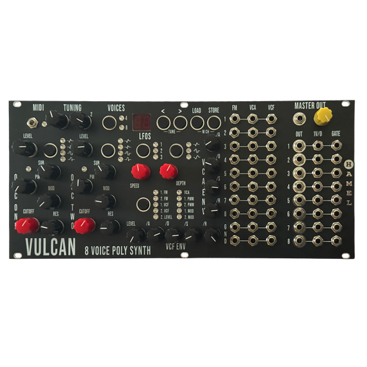 Vulcan — 8-Voice Polyphonic Analog Synth for Eurorack