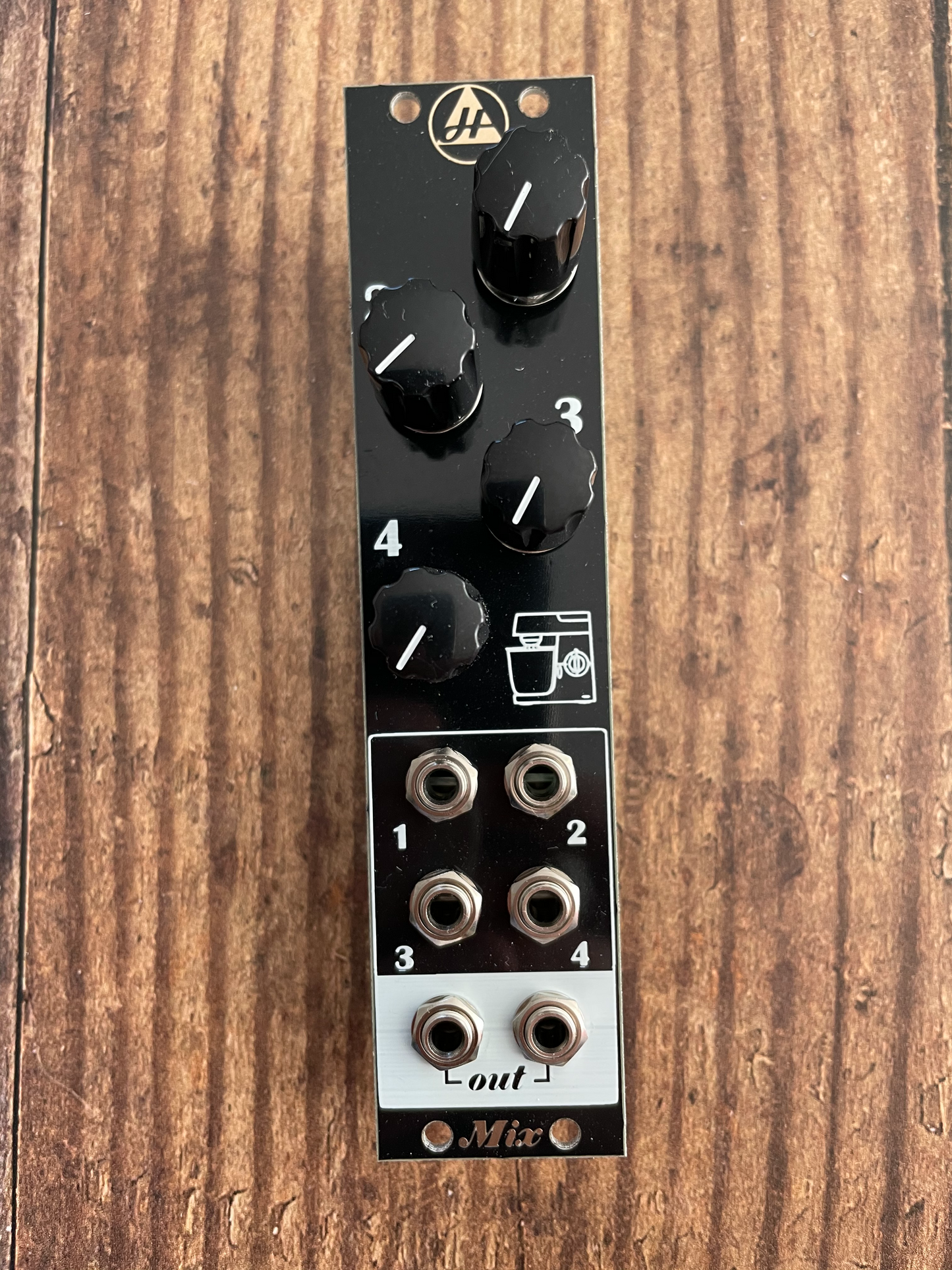 4 Channel Mixer - Eurorack Analogue Synth Module in 6HP