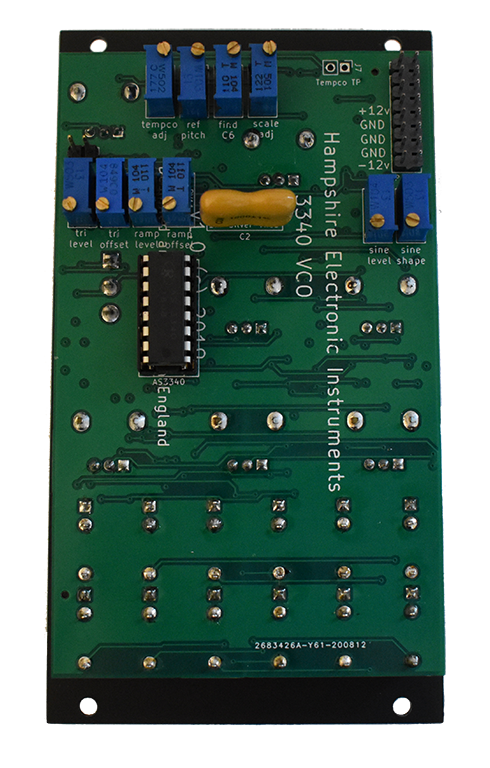 3340 VCO - Eurorack Analogue Oscillator Module