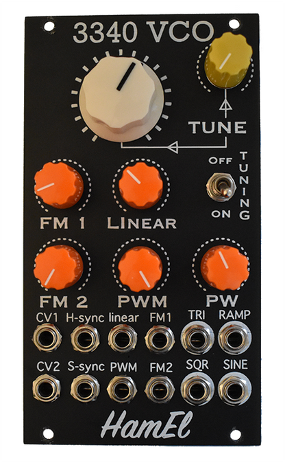 3340 VCO - Eurorack Analogue Oscillator Module