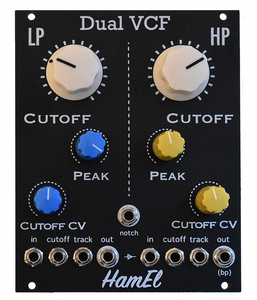 Dual VCF - Eurorack Analogue Voltage Controlled Filter